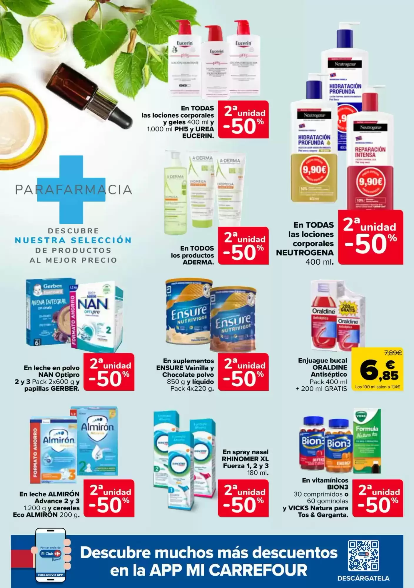 Número de página 46 del folleto promocional de la tienda Carrefour - 50% Que vuelve - fecha de vigencia: desde28.01 bis 12.02