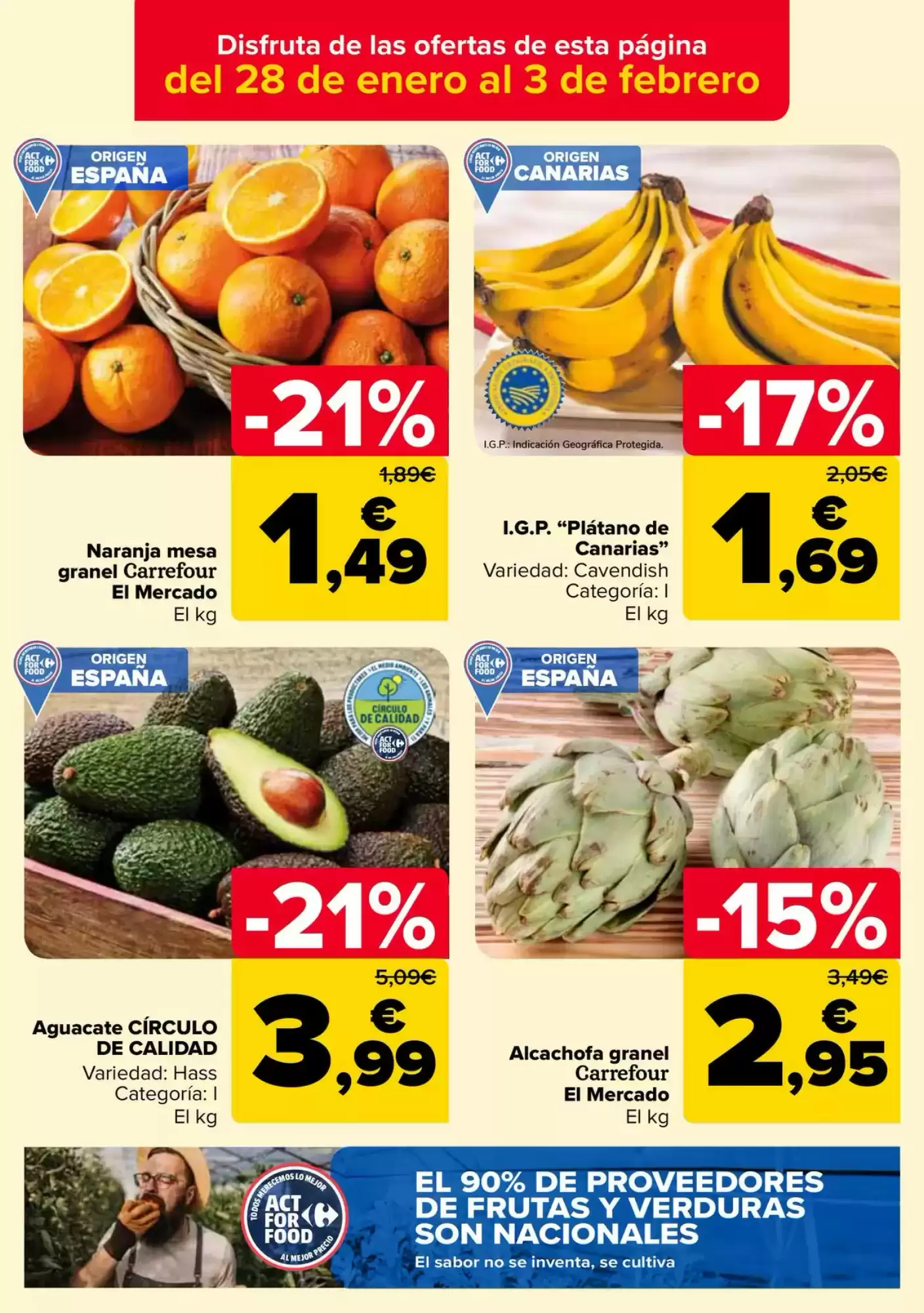 Número de página 7 del folleto promocional de la tienda Carrefour - 50% Que vuelve - fecha de vigencia: desde28.01 bis 12.02