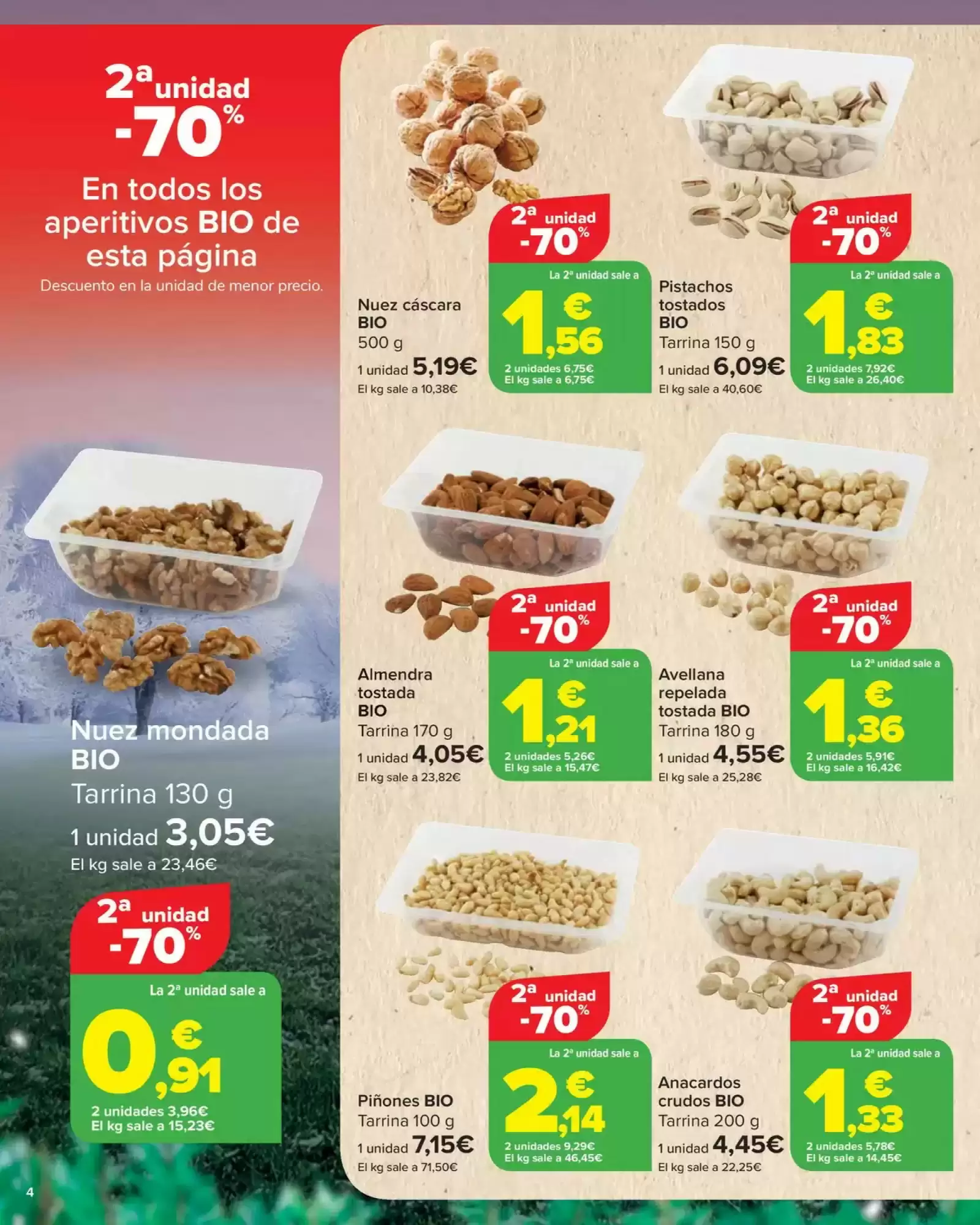 Número de página 4 del folleto promocional de la tienda Carrefour - Act for food - fecha de vigencia: desde28.01 bis 12.02