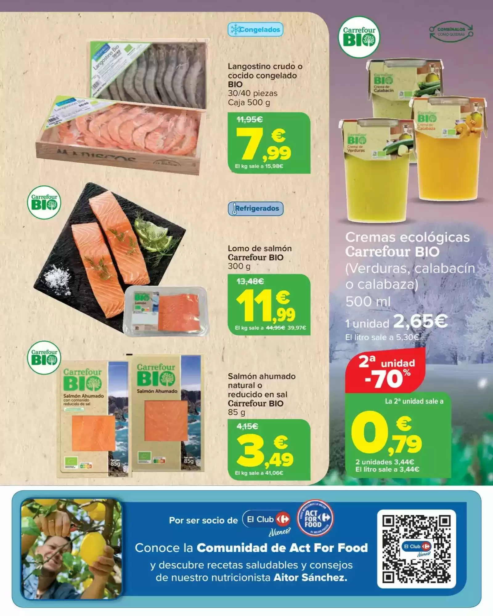 Número de página 5 del folleto promocional de la tienda Carrefour - Act for food - fecha de vigencia: desde28.01 bis 12.02