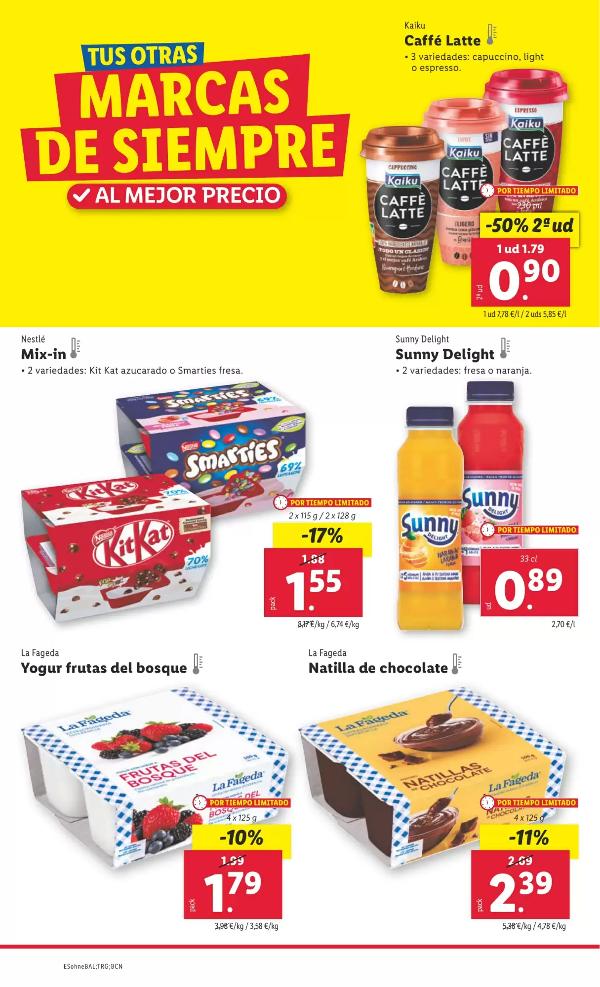 Número de página 24 del folleto promocional de la tienda Lidl - Marca la diferecia - fecha de vigencia: desde10.02 bis 16.02