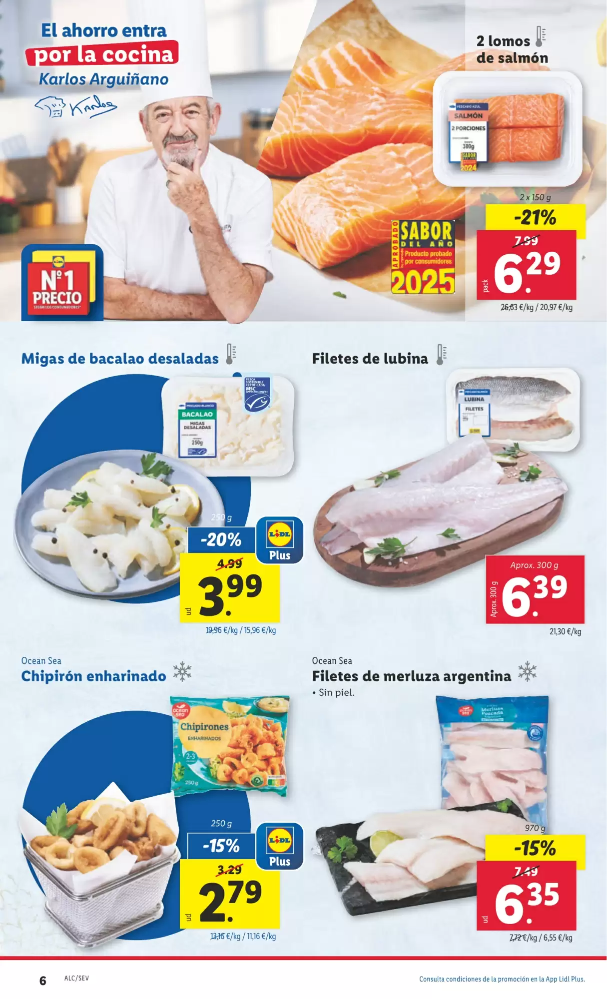 Número de página 6 del folleto promocional de la tienda Lidl - Marca la diferecia - fecha de vigencia: desde03.02 bis 09.02