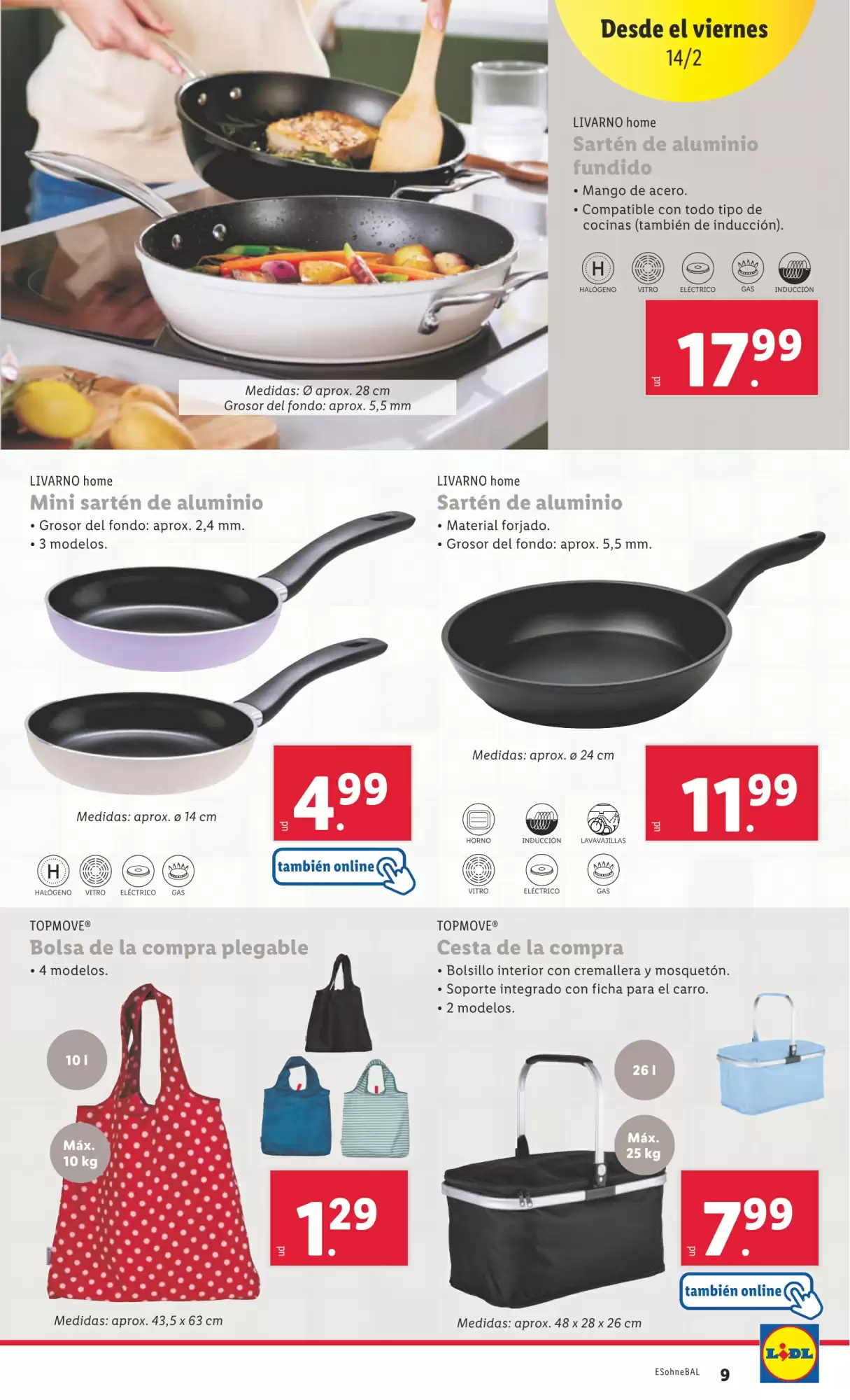 Número de página 13 del folleto promocional de la tienda Lidl - Marca la diferecia - fecha de vigencia: desde10.02 bis 16.02