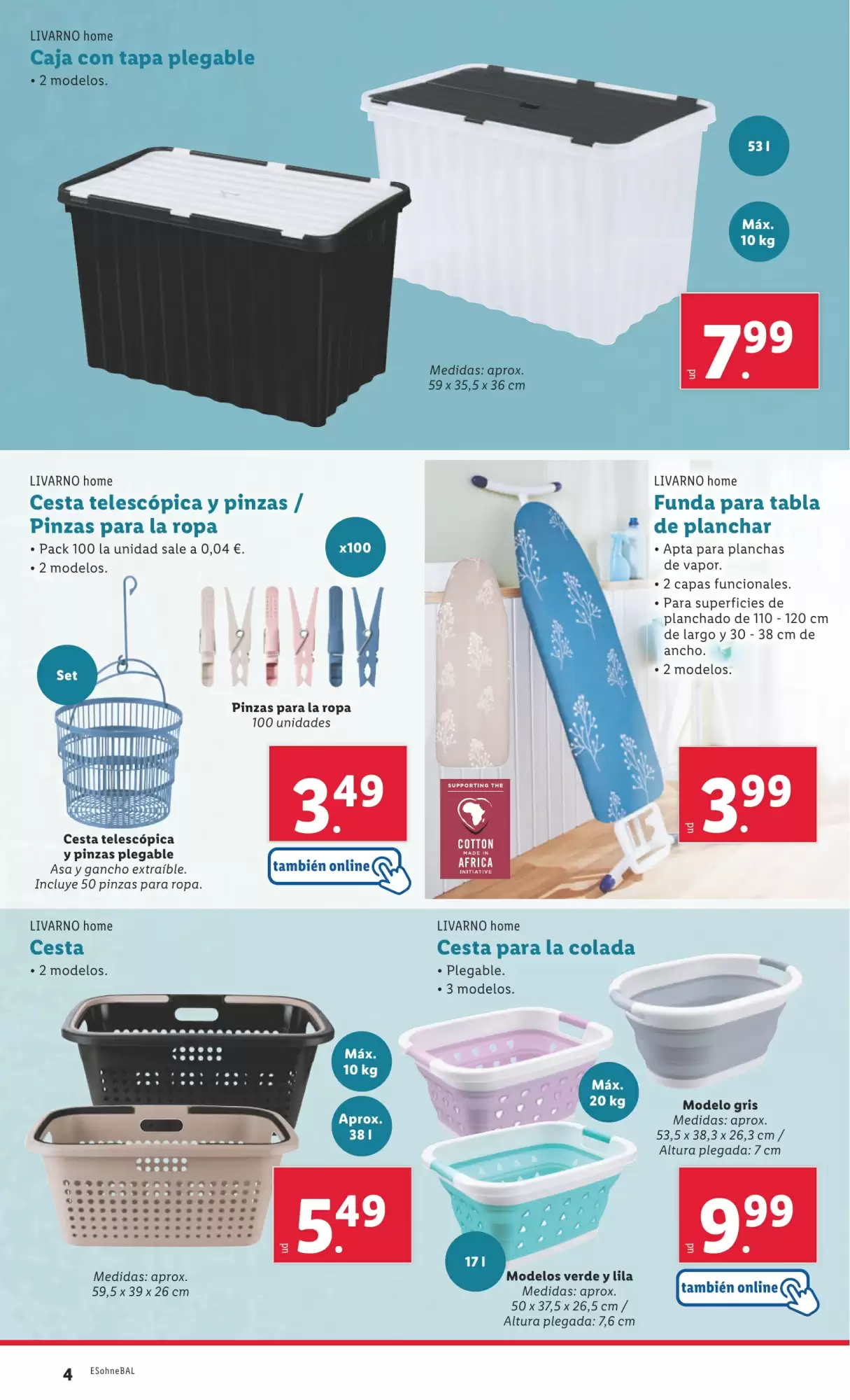 Número de página 4 del folleto promocional de la tienda Lidl - Marca la diferecia - fecha de vigencia: desde10.02 bis 16.02