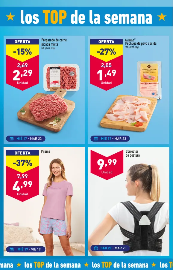 Número de página 3 del folleto promocional de la tienda Aldi - Folleto semanal Península - fecha de vigencia: desde17.04 bis 23.04