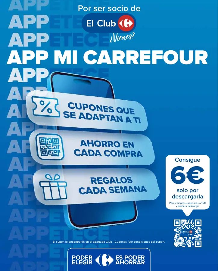 Número de página 10 del folleto promocional de la tienda Carrefour - 50% Q VUELVE (Alimentación) + 3x2 (Alimentación, Drogueria, Perfumeria y comida de animales) - fecha de vigencia: desde11.04 bis 24.04