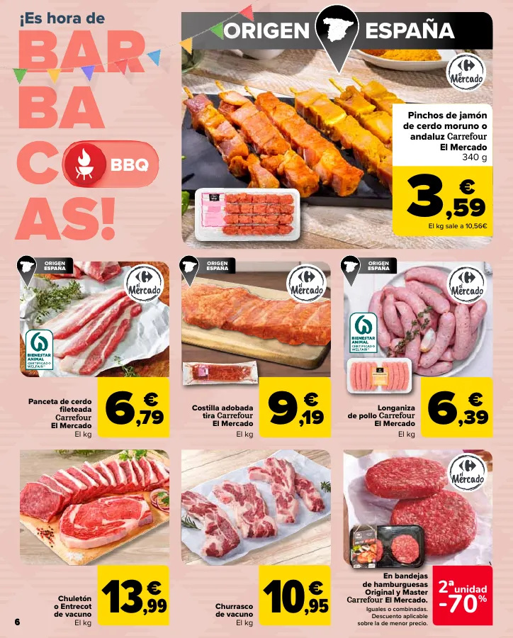 Número de página 8 del folleto promocional de la tienda Carrefour - 50% Q VUELVE (Alimentación) + 3x2 (Alimentación, Drogueria, Perfumeria y comida de animales) - fecha de vigencia: desde11.04 bis 24.04