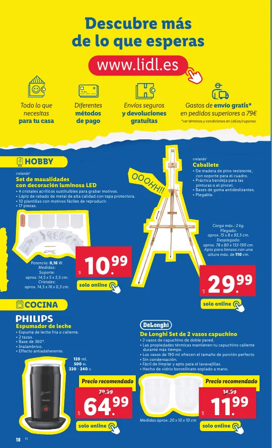 Número de página 40 del folleto promocional de la tienda Lidl - FOLLETO ALIMENTACIÓN 15/4 - fecha de vigencia: desde15.04 bis 21.04