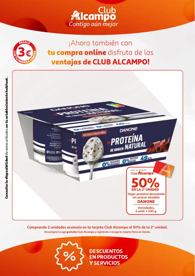 Número de página 5 del folleto promocional de la tienda Alcampo - Promociones Club Alcampo Contigo aún ... - fecha de vigencia: desde01.04 bis 15.04