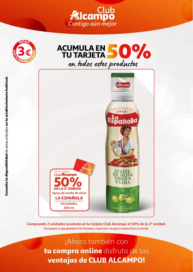 Número de página 6 del folleto promocional de la tienda Alcampo - Promociones Club Alcampo Contigo aún ... - fecha de vigencia: desde01.04 bis 15.04