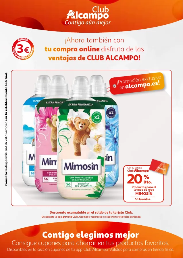 Número de página 17 del folleto promocional de la tienda Alcampo - Promociones Club Alcampo Contigo aún - fecha de vigencia: desde16.04 bis 30.04