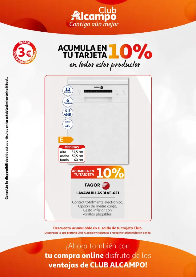 Número de página 25 del folleto promocional de la tienda Alcampo - Promociones Club Alcampo Contigo aún - fecha de vigencia: desde16.04 bis 30.04