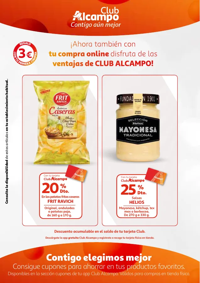 Número de página 7 del folleto promocional de la tienda Alcampo - Promociones Club Alcampo Contigo aún - fecha de vigencia: desde16.04 bis 30.04