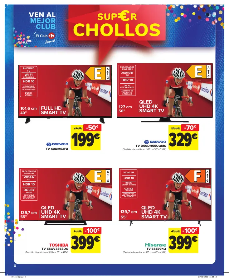 Número de página 6 del folleto promocional de la tienda Carrefour - CHOLLOS NO ALIMENTACIÓN  - fecha de vigencia: desde25.04 bis 09.05