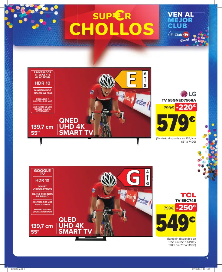 Número de página 7 del folleto promocional de la tienda Carrefour - CHOLLOS NO ALIMENTACIÓN  - fecha de vigencia: desde25.04 bis 09.05