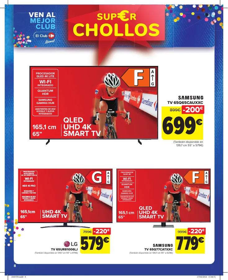 Número de página 8 del folleto promocional de la tienda Carrefour - CHOLLOS NO ALIMENTACIÓN  - fecha de vigencia: desde25.04 bis 09.05