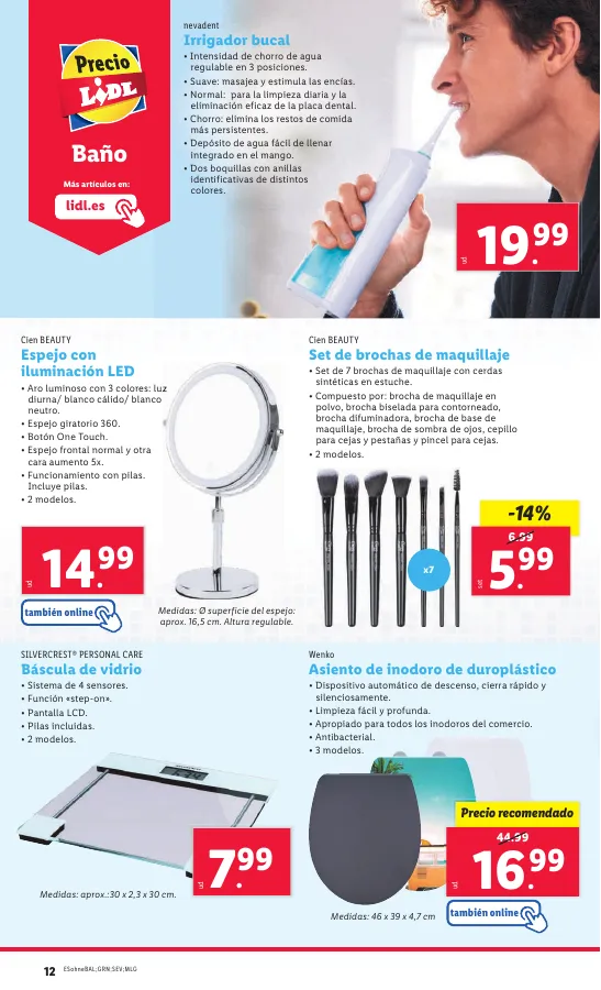 Número de página 34 del folleto promocional de la tienda Lidl - Super ofertas  - fecha de vigencia: desde22.04 bis 28.04