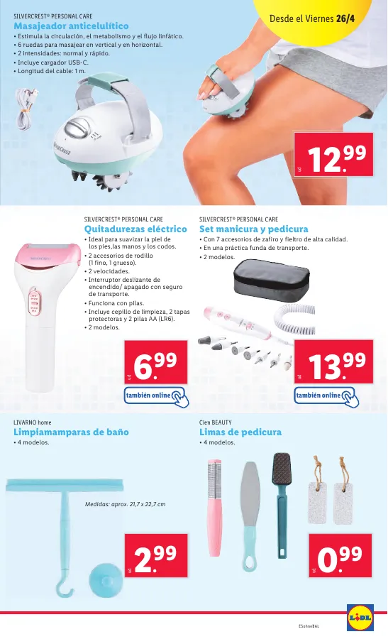 Número de página 37 del folleto promocional de la tienda Lidl - Super ofertas  - fecha de vigencia: desde22.04 bis 28.04