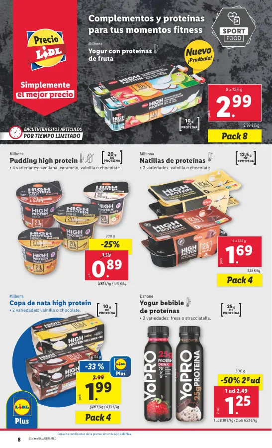 Número de página 8 del folleto promocional de la tienda Lidl - Super ofertas  - fecha de vigencia: desde22.04 bis 28.04