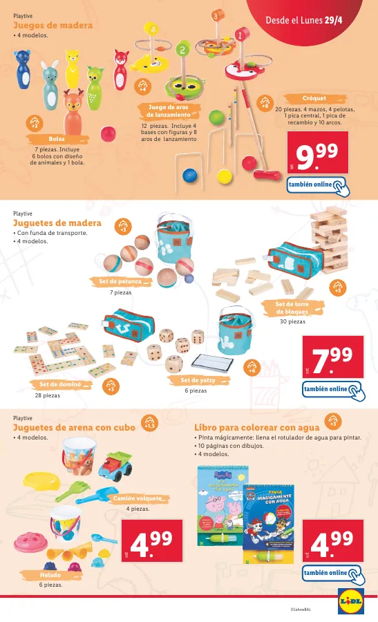 Número de página 33 del folleto promocional de la tienda Lidl - Bajamos los precios ermanentemente - fecha de vigencia: desde29.04 bis 05.05