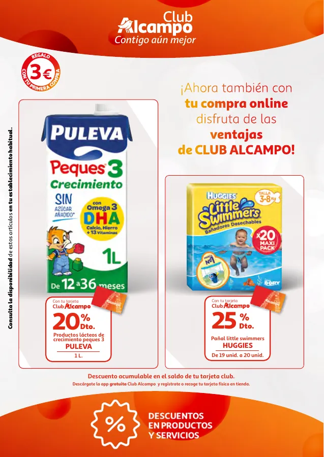 Número de página 13 del folleto promocional de la tienda Alcampo - Promociones Club Alcampo Contigo aún ... - fecha de vigencia: desde02.05 bis 15.05