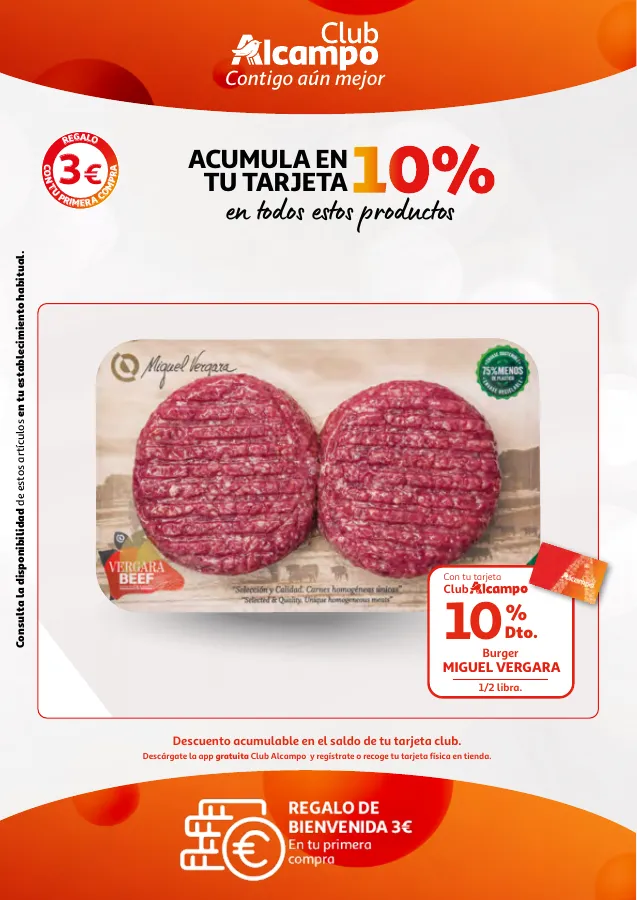 Número de página 27 del folleto promocional de la tienda Alcampo - Promociones Club Alcampo Contigo aún ... - fecha de vigencia: desde02.05 bis 15.05