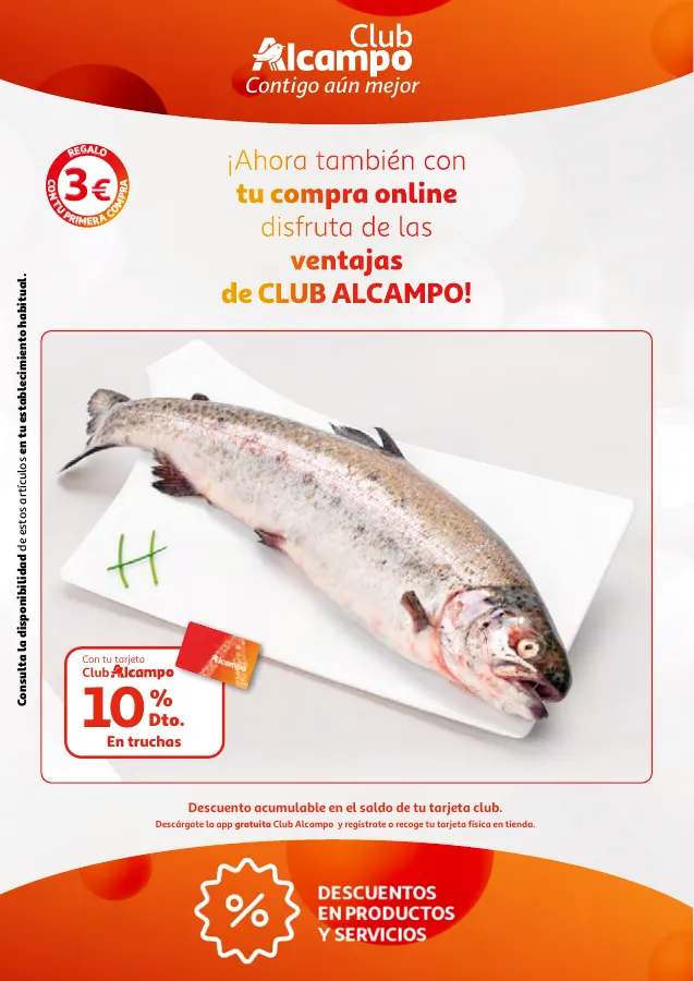 Número de página 28 del folleto promocional de la tienda Alcampo - Promociones Club Alcampo Contigo aún ... - fecha de vigencia: desde02.05 bis 15.05