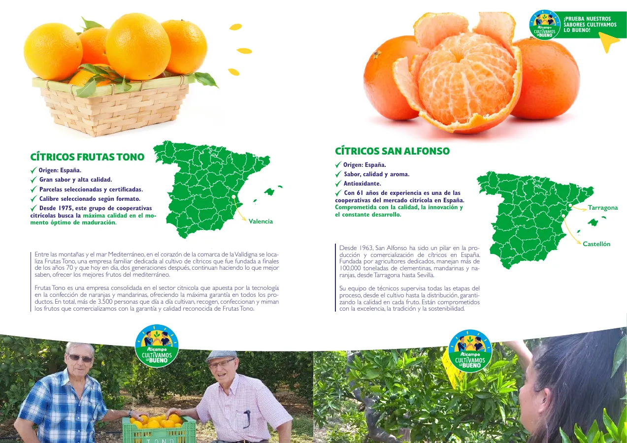 Número de página 23 del folleto promocional de la tienda Alcampo - Cultivamos lo Bueno  - fecha de vigencia: desde23.04 bis 31.12