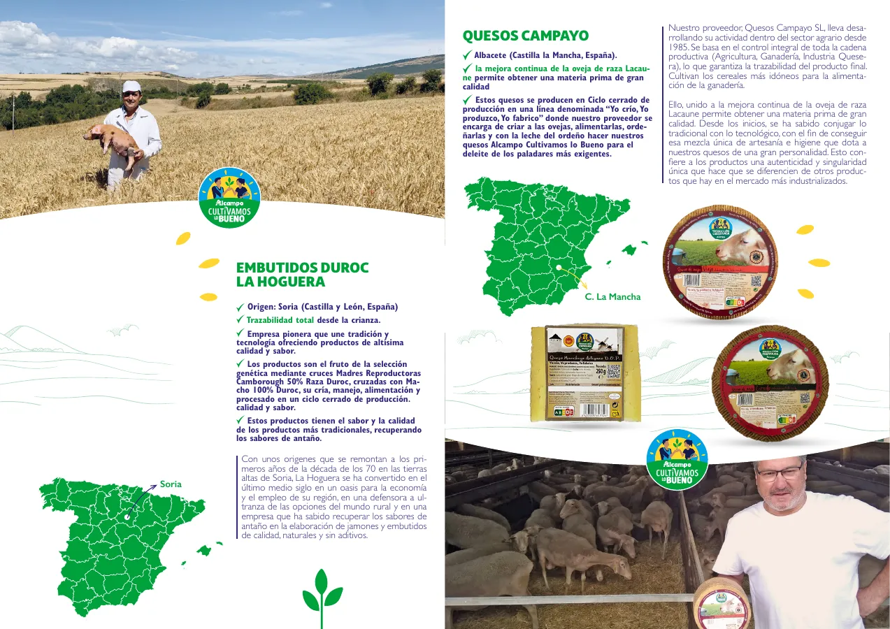 Número de página 55 del folleto promocional de la tienda Alcampo - Cultivamos lo Bueno  - fecha de vigencia: desde23.04 bis 31.12