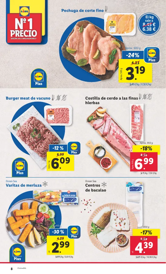 Número de página 10 del folleto promocional de la tienda Lidl - Marca la dferencja - fecha de vigencia: desde06.05 bis 12.05