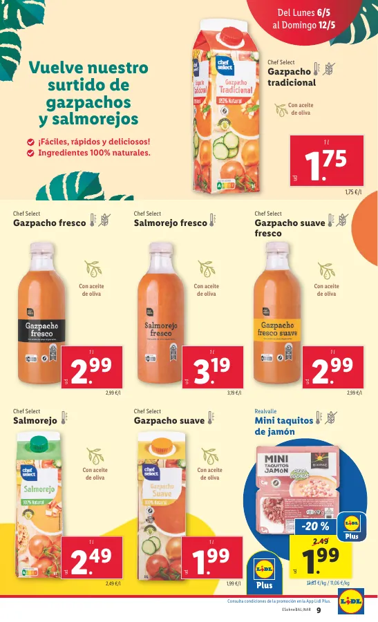 Número de página 11 del folleto promocional de la tienda Lidl - Marca la dferencja - fecha de vigencia: desde06.05 bis 12.05