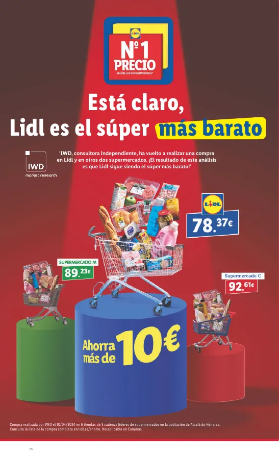 Número de página 2 del folleto promocional de la tienda Lidl - Marca la dferencja - fecha de vigencia: desde06.05 bis 12.05