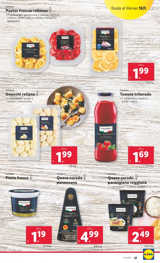 Número de página 21 del folleto promocional de la tienda Lidl - Marca la dferencja - fecha de vigencia: desde06.05 bis 12.05