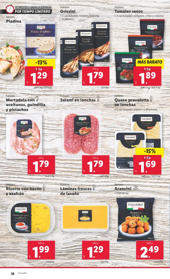 Número de página 22 del folleto promocional de la tienda Lidl - Marca la dferencja - fecha de vigencia: desde06.05 bis 12.05