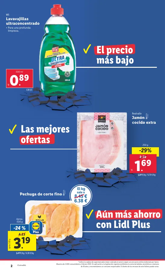 Número de página 4 del folleto promocional de la tienda Lidl - Marca la dferencja - fecha de vigencia: desde06.05 bis 12.05