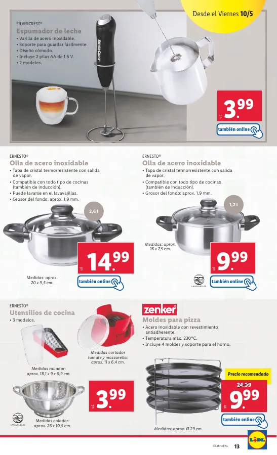 Número de página 43 del folleto promocional de la tienda Lidl - Marca la dferencja - fecha de vigencia: desde06.05 bis 12.05