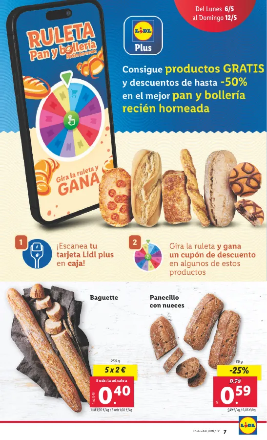 Número de página 9 del folleto promocional de la tienda Lidl - Marca la dferencja - fecha de vigencia: desde06.05 bis 12.05