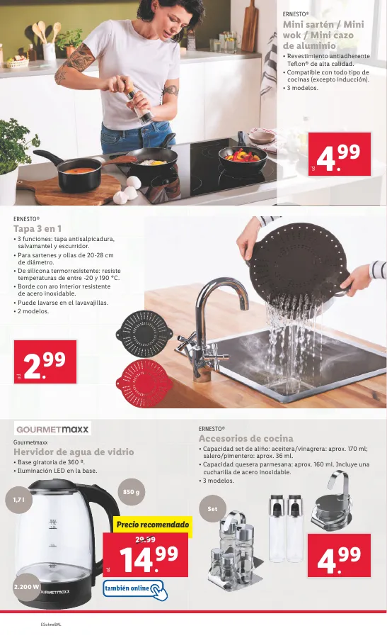 Número de página 16 del folleto promocional de la tienda Lidl - Bazar Lidl - fecha de vigencia: desde06.05 bis 10.05