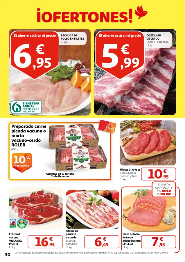 Número de página 30 del folleto promocional de la tienda Alcampo - 2 unidad -50% en una gran seleccion - fecha de vigencia: desde16.05 bis 29.05