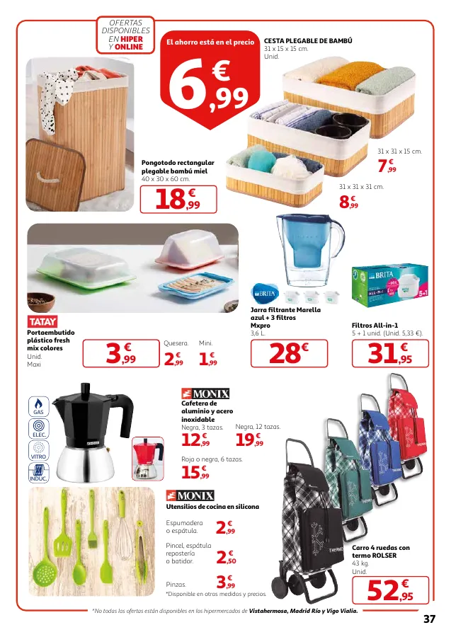 Número de página 37 del folleto promocional de la tienda Alcampo - 2 unidad -50% en una gran seleccion - fecha de vigencia: desde16.05 bis 29.05