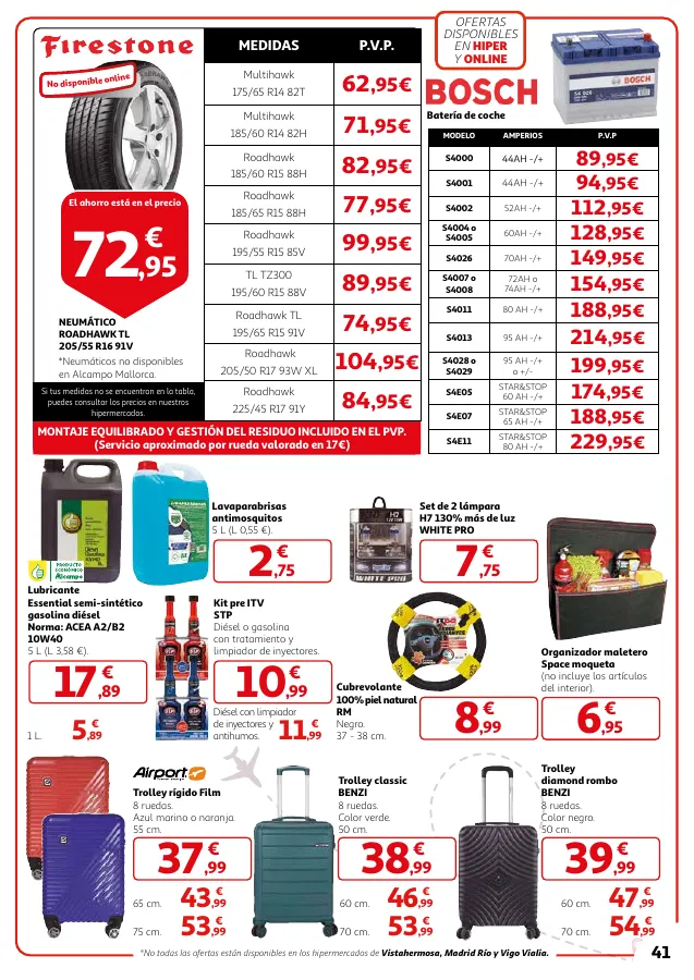 Número de página 41 del folleto promocional de la tienda Alcampo - 2 unidad -50% en una gran seleccion - fecha de vigencia: desde16.05 bis 29.05