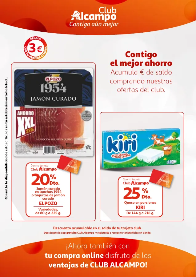 Número de página 10 del folleto promocional de la tienda Alcampo - Promociones Club Alcampo Contiego aun mejor - fecha de vigencia: desde16.05 bis 29.05