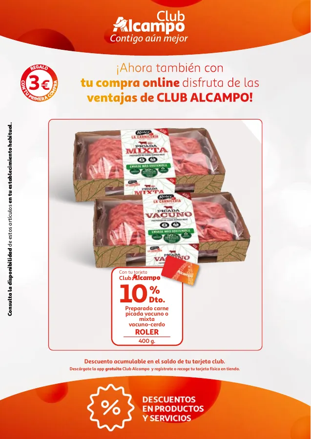 Número de página 17 del folleto promocional de la tienda Alcampo - Promociones Club Alcampo Contiego aun mejor - fecha de vigencia: desde16.05 bis 29.05