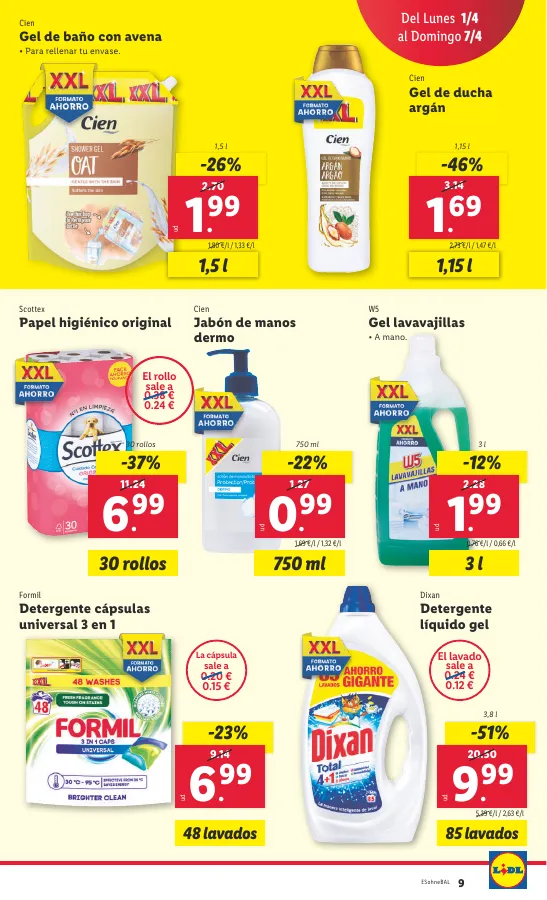 Número de página 29 del folleto promocional de la tienda Lidl - FOLLETO BAZAR 1/4 - fecha de vigencia: desde01.04 bis 30.04