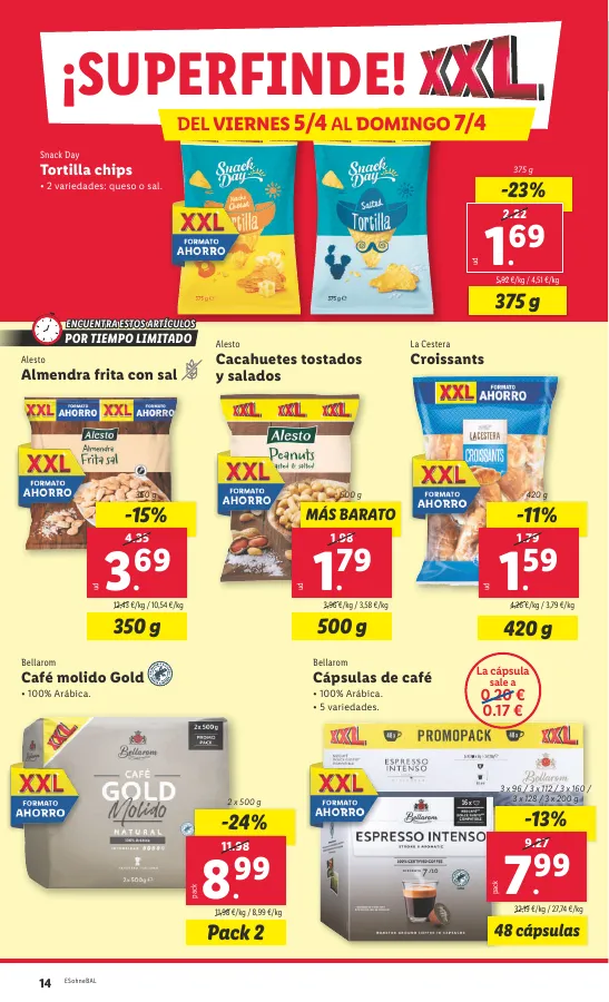 Número de página 34 del folleto promocional de la tienda Lidl - FOLLETO BAZAR 1/4 - fecha de vigencia: desde01.04 bis 30.04