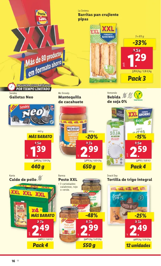 Número de página 36 del folleto promocional de la tienda Lidl - FOLLETO BAZAR 1/4 - fecha de vigencia: desde01.04 bis 30.04