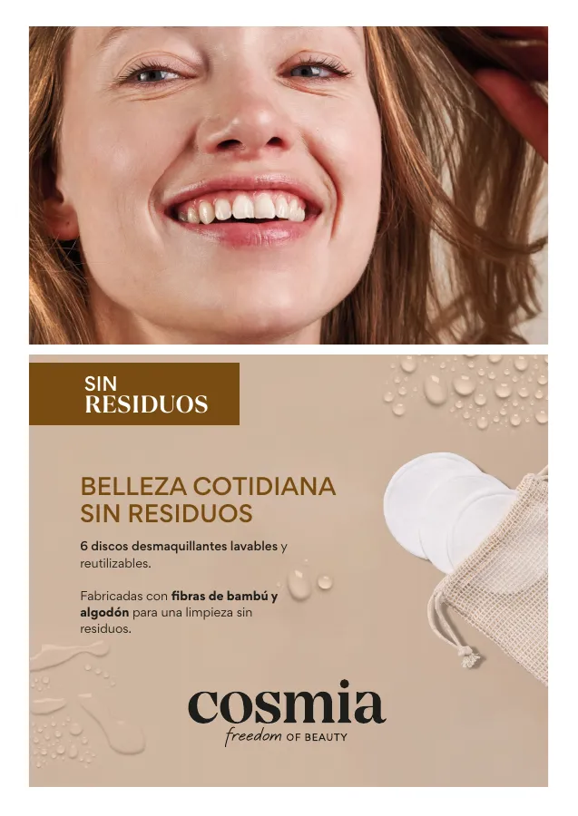 Número de página 12 del folleto promocional de la tienda Alcampo - Cosmia freedom of beauty en exclusiva... - fecha de vigencia: desde30.05 bis 31.12