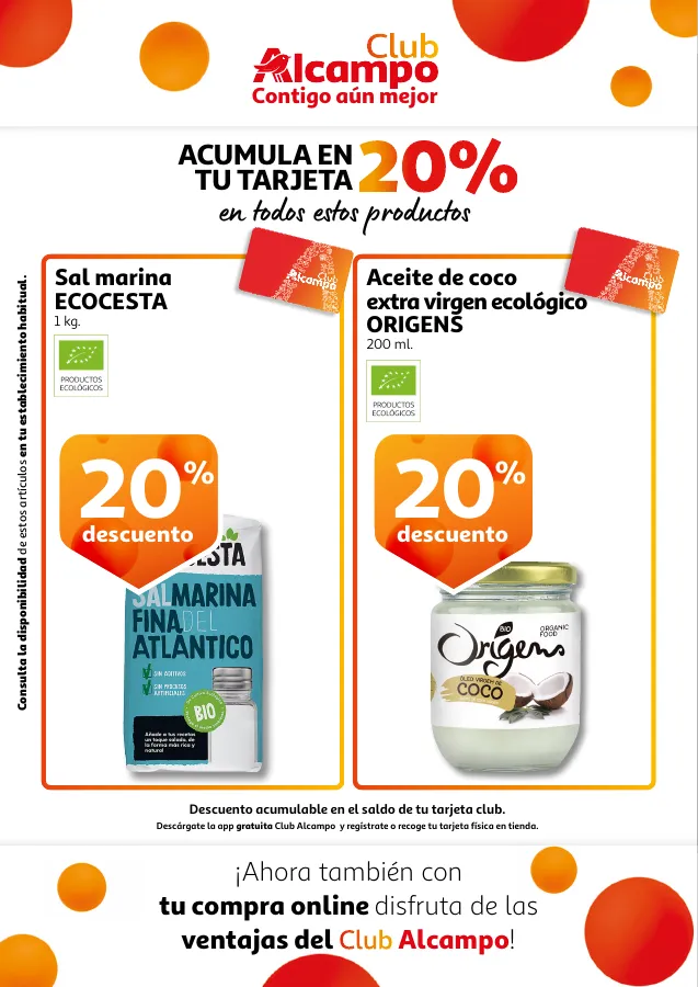 Número de página 12 del folleto promocional de la tienda Alcampo - Promociones Club Alcampo Contigo aún ... - fecha de vigencia: desde30.06 bis 12.06