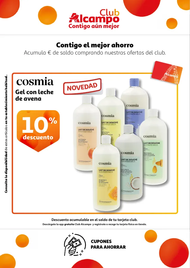 Número de página 13 del folleto promocional de la tienda Alcampo - Promociones Club Alcampo Contigo aún ... - fecha de vigencia: desde30.06 bis 12.06