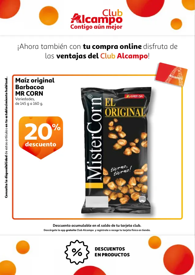 Número de página 4 del folleto promocional de la tienda Alcampo - Promociones Club Alcampo Contigo aún ... - fecha de vigencia: desde30.06 bis 12.06